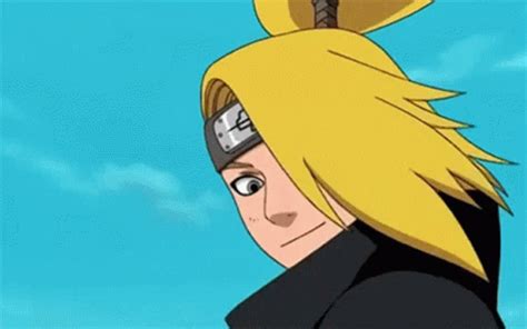 deidara gif|deidara funny gif.